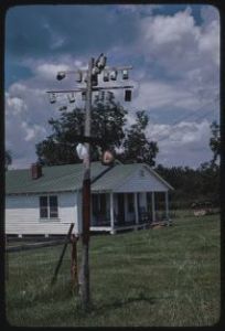 Carlton Lupo; Moses Harper boat, Ocilla, Georgia