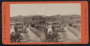 View of railroad depot and surroundings, Atlanta, Ga.