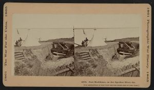 Fort McAllister, on the Ogechee (i.e. Ogeechee) River, Ga.