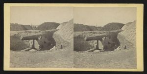 One of the guns that had to be dug out, Fort McAllister