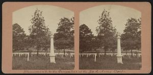 Monument to the comrades of the 20th Army Corps