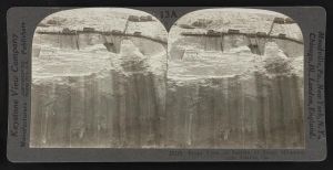 Front view of section of Stone Mountain, near Atlanta, Ga.