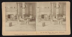 De Soto Hotel, main parlor, Savannah, Ga., U.S.A.