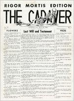 The Cadaver, 1956 May, Vol. 11, No. 7