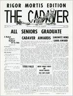 The Cadaver, 1961 June, Vol. 16, No. 6