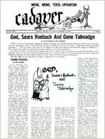 The Cadaver, 1970 Oct, Vol. 26, No. 2