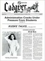 The Cadaver, 1981 December, Vol. 36, No. 3