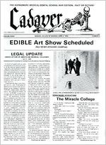 The Cadaver, 1982 April, Vol. 36, No. 6