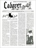 The Cadaver, 1983 June, Vol. 37, No. 8