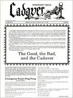 The Cadaver, 1983 May, Vol. 37, No. 7