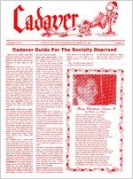 The Cadaver, 1984 December, Vol. 39, No. 3