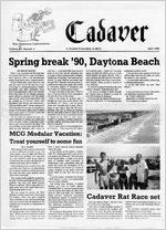 The Cadaver, 1990 April, Vol. 44 No. 4