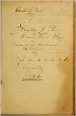 Lecture Notes by Joseph A. Eve from Dr. George Newton's Anatomy Class, 1844