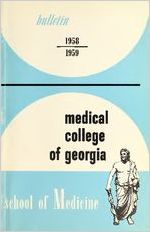 Bulletin of the Medical College of Georgia, 1958-1959