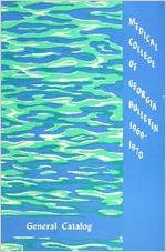 Bulletin of the Medical College of Georgia, 1969-1970