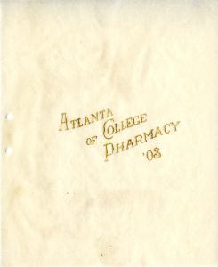 Commencement Program, 1903