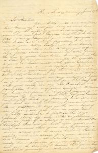 Letter to Eugene Mitchell from Chloe Lewis, June 17, 1866