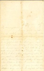 Letter to Eugene Mitchell from Aunt Julia, Dec. 11, 186?