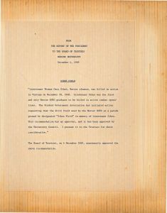 Scrapbook from Dedication of Sikes Field, Mercer University, Macon, Georgia