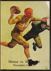 Mercer University v. Mississippi College, November 11, 1938, Program