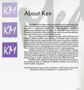 Biography of Ken Medema