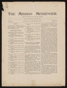 The Mission Messenger, December 1896
