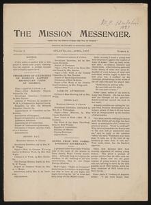 The Mission Messenger, April 1897