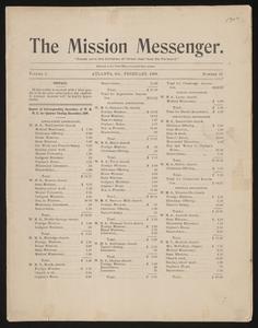 The Mission Messenger, February 1900