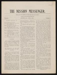 The Mission Messenger, April 1903