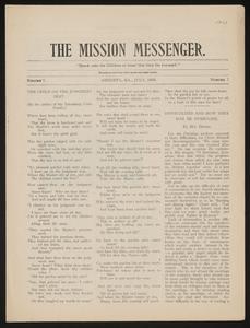 The Mission Messenger, July 1903