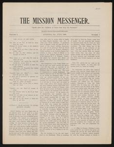 The Mission Messenger, July 1904