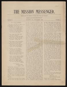 The Mission Messenger, November 1904