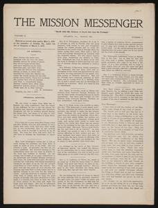 The Mission Messenger, March 1907