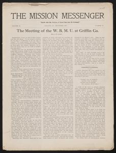 The Mission Messenger, December 1908