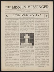 The Mission Messenger, March 1910