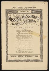 The Mission Messenger, January 1915