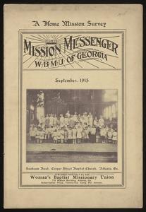 The Mission Messenger, September 1915