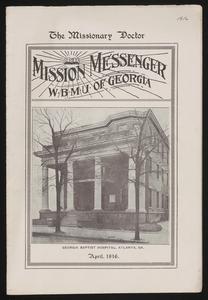 The Mission Messenger, April 1916