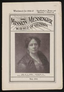 The Mission Messenger, July 1916