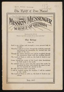 The Mission Messenger, July 1917