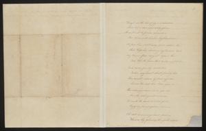 Poem, date unknown