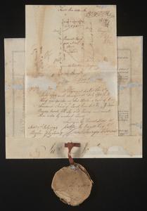 Plat of Roswell King land in Glynn County, 1794