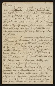 Copy of will of Audley Maxwell, dated 1769 (recorded 1776)