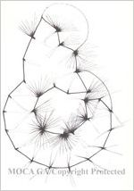 Drawing from sketchbook dated 1994-1999, black pen and ink sketches, each signed and dated in pencil bottom right