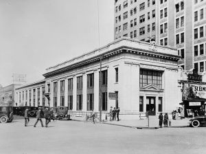 Broad Street in Augusta, 1930s