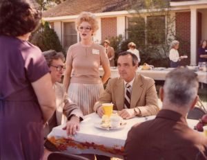 Eunice Mixon with George Busbee