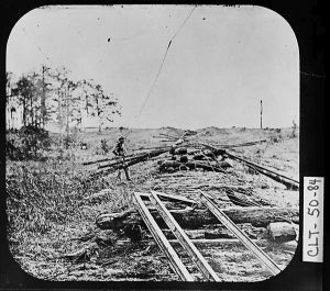 Destroyed Railroad, 1864