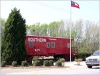 Caboose in Millen