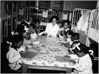 Children at Grady Hospital