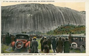 Stone Mountain Carving